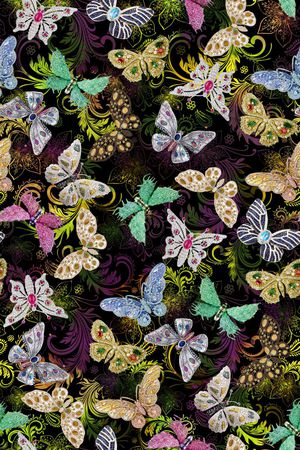 珠宝宝石印花华亿平台图片