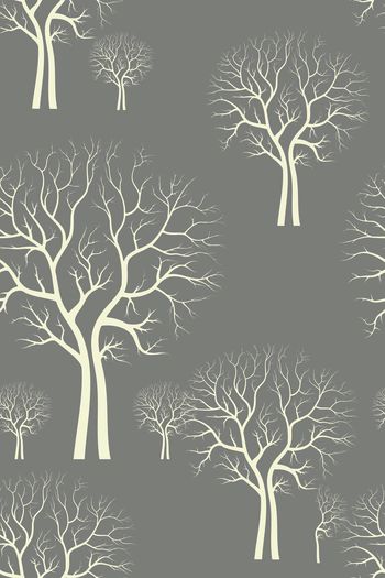 398956-复古植物（四方联系图案）