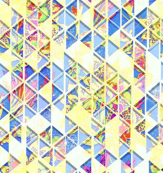 流行时尚 混搭印花华亿平台图片