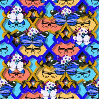 398969-绳子上的蝴蝶花