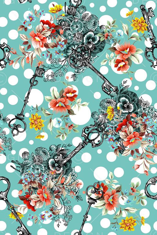 复古印花华亿平台图片