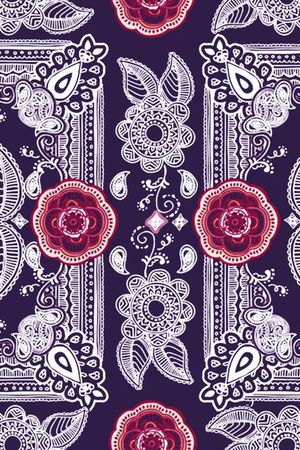 民族风印花华亿平台图片