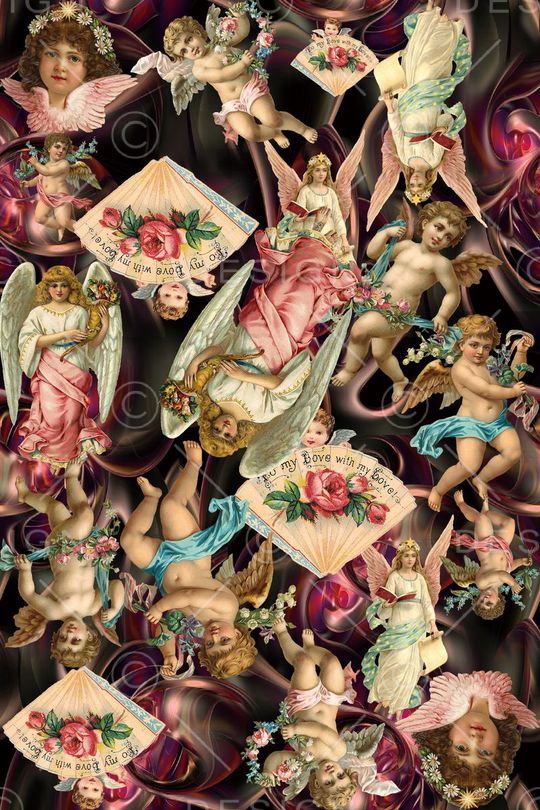 抽象印花华亿平台图片