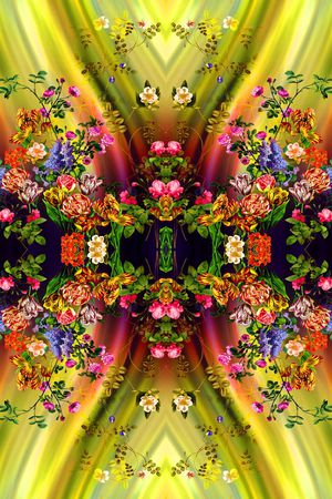 抽象印花华亿平台图片