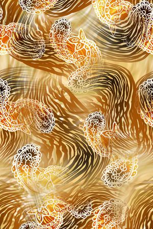 抽象印花华亿平台图片