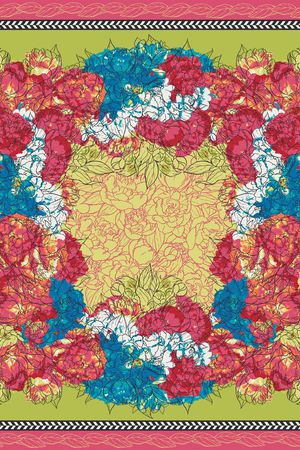 传统印花印花华亿平台图片