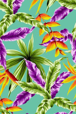 清爽 明快 阳光印花华亿平台图片