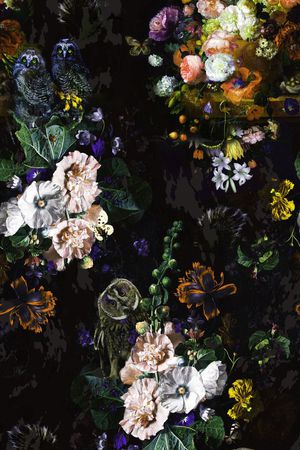 复古印花华亿平台图片