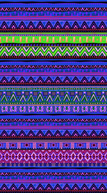 399437-多彩卡通民族条纹 服装 面料 定位