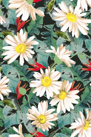 热带风格印花华亿平台图片