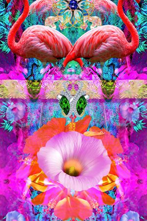 印花图案印花华亿平台图片