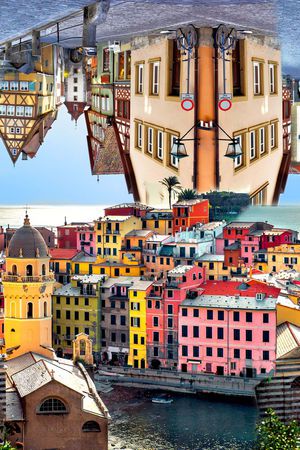 简洁清爽印花华亿平台图片