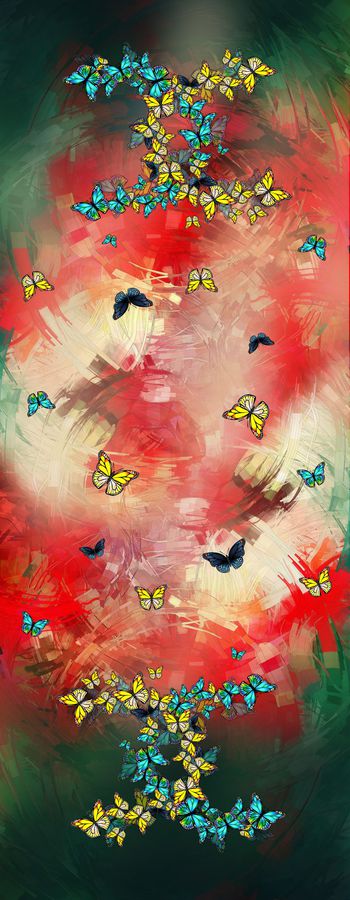 抽象印花华亿平台图片