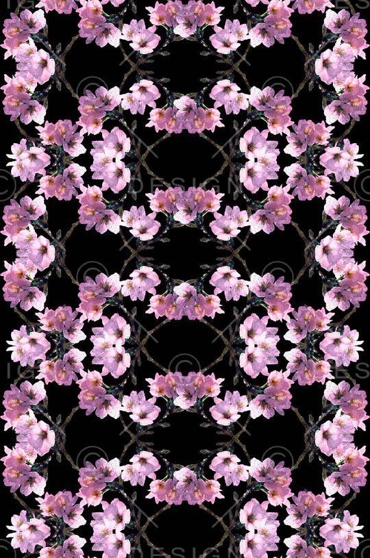 桃花印花华亿平台图片