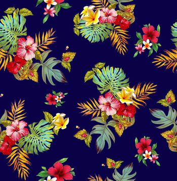 399642-经典热带花卉