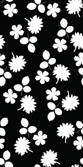 399695- 传统花 剪影花卉 简约时尚 一花