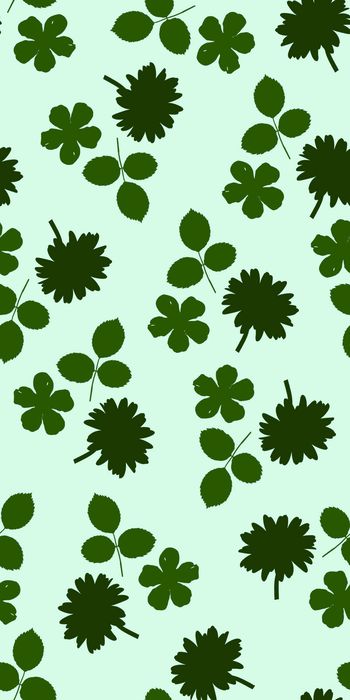 399702- 传统花 剪影花卉 简约时尚 一花