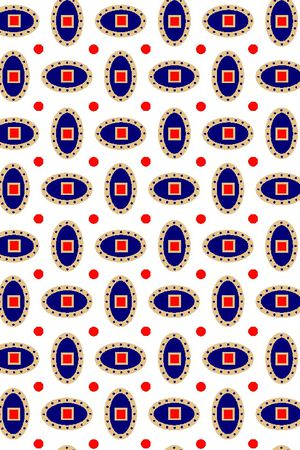 个性几何印花华亿平台图片