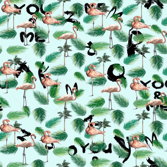 男女泳装印花华亿平台图片