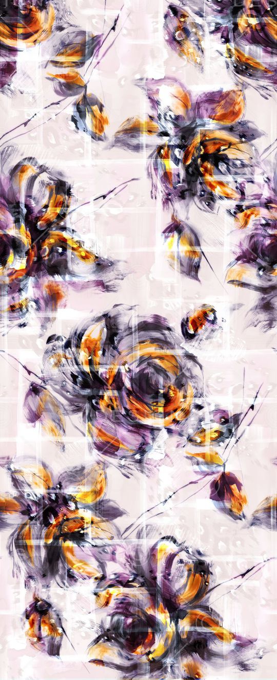 手绘印花华亿平台图片