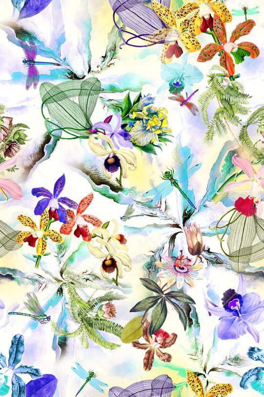 小清新印花华亿平台图片