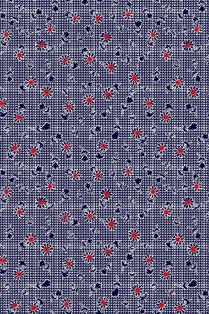 几何底纹印花华亿平台图片