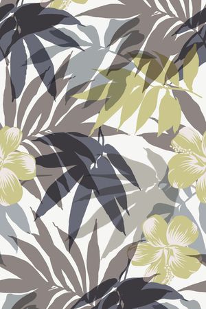 清爽 明快印花华亿平台图片