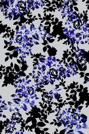 田园风印花华亿平台图片