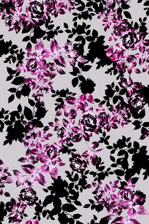 田园风印花华亿平台图片