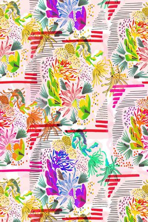 流行时尚印花华亿平台图片