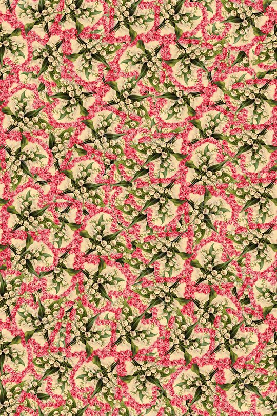 抽象印花华亿平台图片