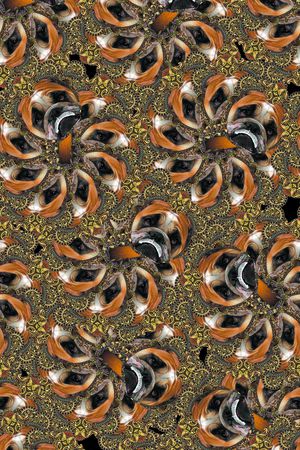 抽像印花华亿平台图片