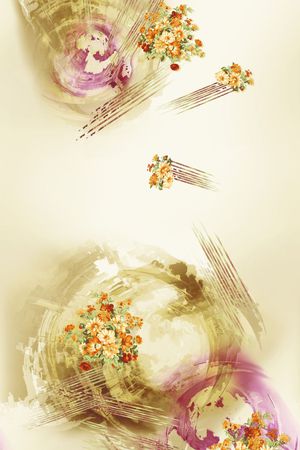 现代组合印花华亿平台图片