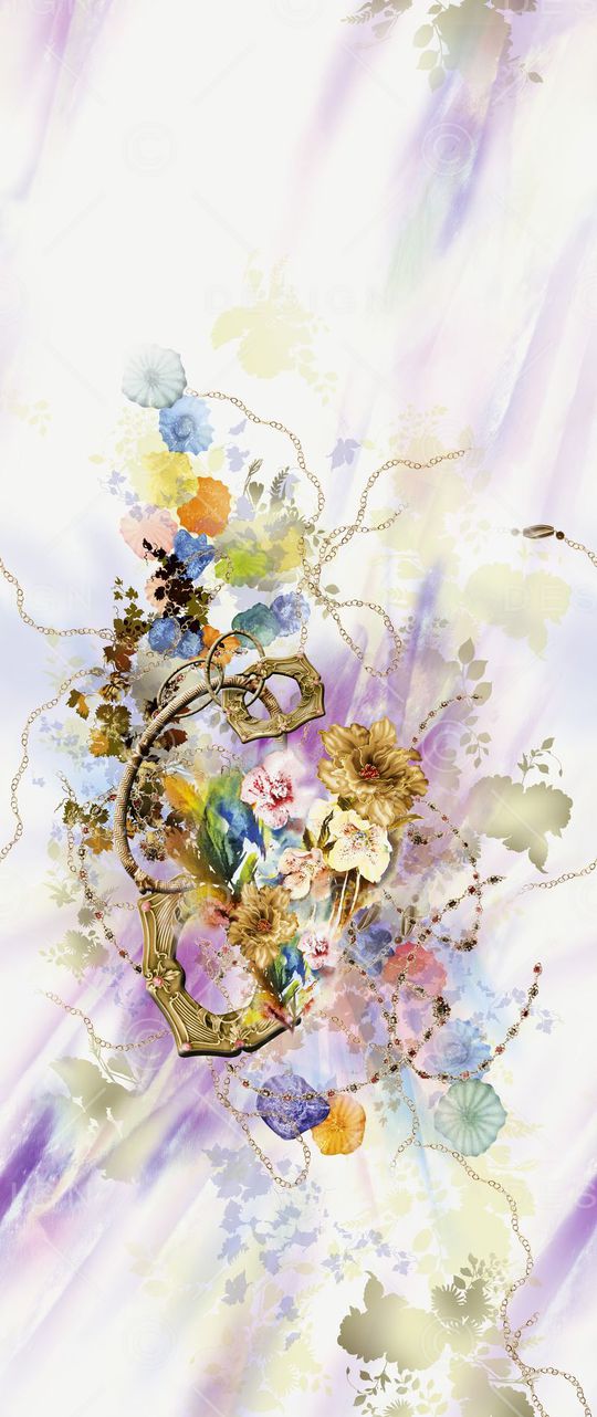 朦胧梦幻印花华亿平台图片