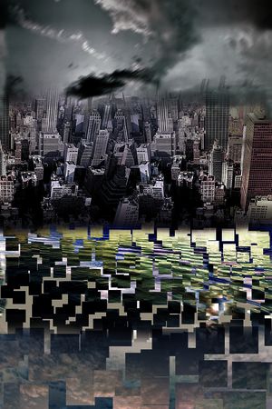 抽象印花华亿平台图片