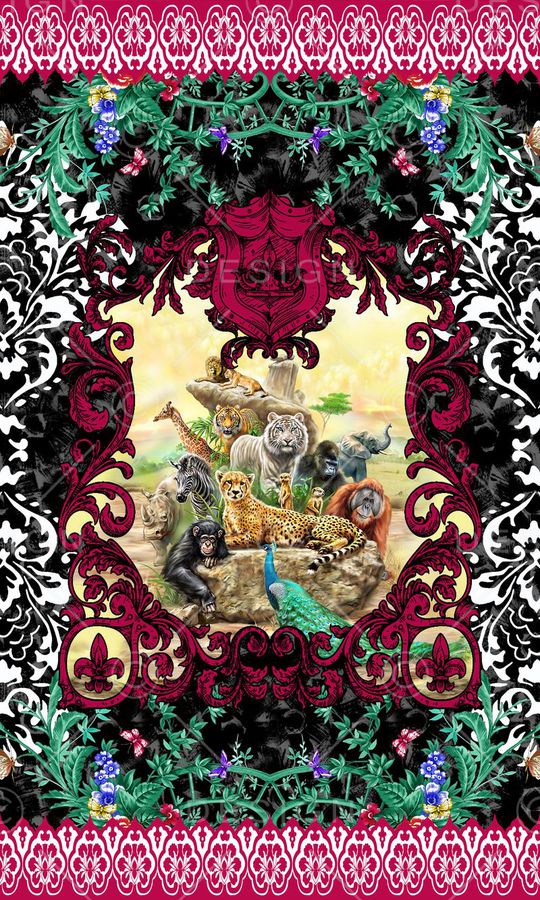 动物印花华亿平台图片