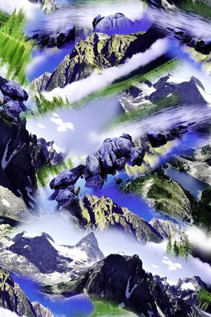 流行印花华亿平台图片