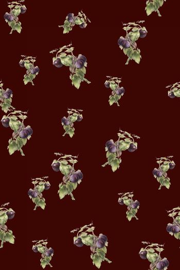 葡萄印花华亿平台图片