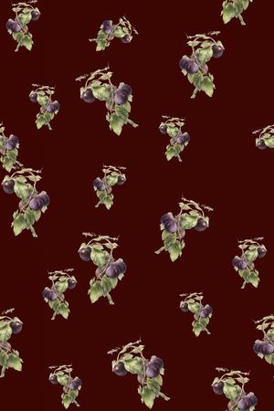 葡萄印花华亿平台图片