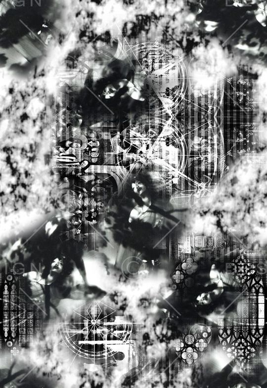 抽象印花华亿平台图片