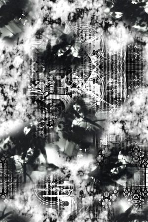 抽象印花华亿平台图片