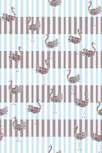 火烈鸟印花华亿平台图片