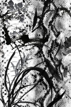 中国风印花华亿平台图片