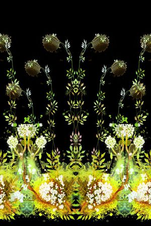 抽象印花华亿平台图片