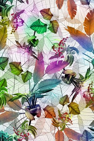 抽象印花华亿平台图片