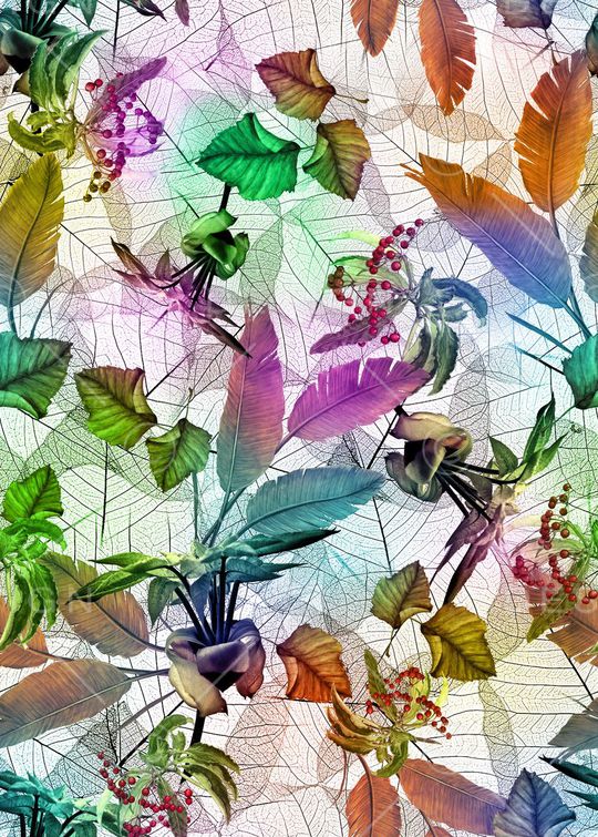 抽象印花华亿平台图片