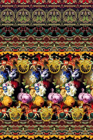 欧式印花华亿平台图片