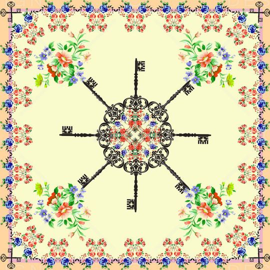 欧式宫廷印花华亿平台图片