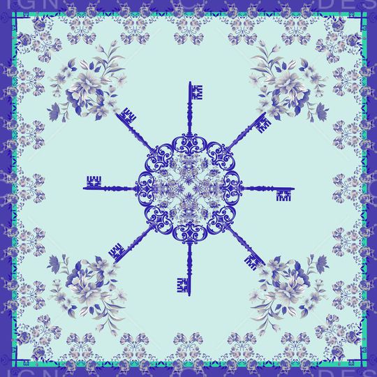 欧式宫廷印花华亿平台图片