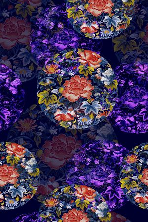 时尚  休闲 流行印花华亿平台图片